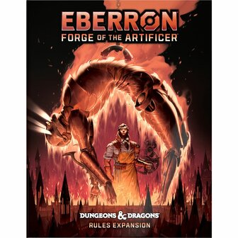 Dungeons &amp; Dragons - Eberron: Forge of the Artificer - Alt Cover &ndash; bronboek &ndash; Wizards of the Coast