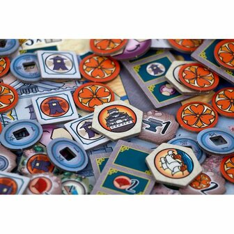 Het Witte Kasteel van Himeji: Het Duel &ndash; Tweespelers bordspel &ndash; 999 Games