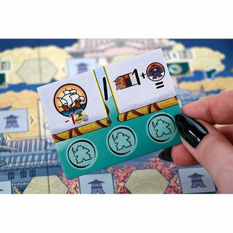 Het Witte Kasteel van Himeji: Het Duel &ndash; Tweespelers bordspel &ndash; 999 Games