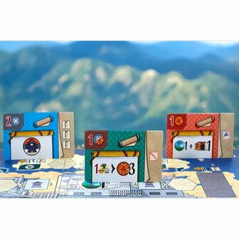 Het Witte Kasteel van Himeji: Het Duel &ndash; Tweespelers bordspel &ndash; 999 Games