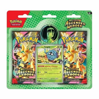 Pok&eacute;mon Mega Evolution Ascended Heroes &ndash; Erika's Tangela - 2-pack blister &ndash; The Pok&eacute;mon Comp