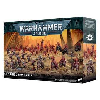 Warhammer 40,000 &ndash; World Eaters Battleforce: Khorne Daemonkin &ndash; Miniatuurset &ndash; Games Workshop