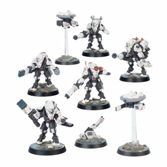Warhammer 40,000 &ndash; Kill Team: XV26 Stealth Battlesuits &ndash; Miniatuurset &ndash; Games Workshop