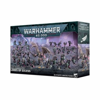 Warhammer 40,000 &ndash; Emperor's Children Battleforce: Lords of Excess &ndash; Legerbox &ndash; Games Workshop
