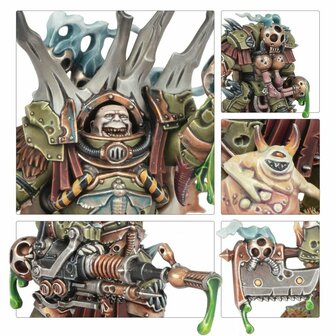 Warhammer 40,000 &ndash; Death Guard Battleforce: Vile Vectorium &ndash; Legerbox &ndash; Games Workshop