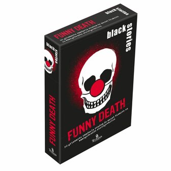 Black Stories: Funny Death &ndash; Kaartspel &ndash; Tucker's Fun Factory