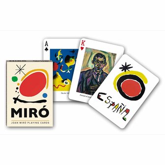 Mir&oacute; Single Deck &ndash; Speelkaarten &ndash; Piatnik