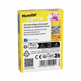 Monster: Lotto (3+) &ndash; kaartspel &ndash; HABA