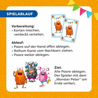 Monster: Peter (4+) &ndash; kaartspel &ndash; HABA
