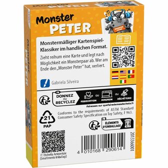 Monster: Peter (4+) &ndash; kaartspel &ndash; HABA