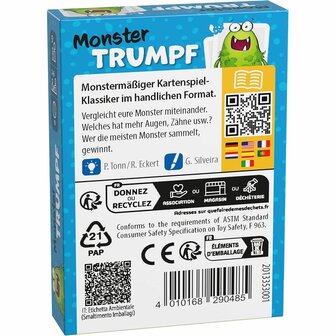 Monster: Trumpf (5+) &ndash; kaartspel &ndash; HABA