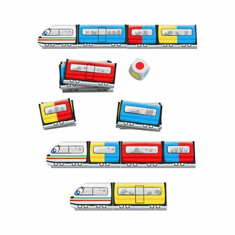 Mijn Eerste Spellen: Color-Express (2+) &ndash; reisspel &ndash; HABA