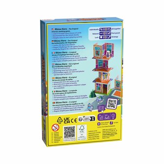 Rhino Hero: The Original (5+) &ndash; behendigheidsspel &ndash; Haba