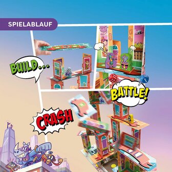 Rhino Hero: Super Battle (5+) &ndash; behendigheidsspel &ndash; Haba