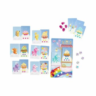 Eenhoorn Flonkerglans: Magisch Dobbelplezier (4+) &ndash; dobbelspel &ndash; Haba