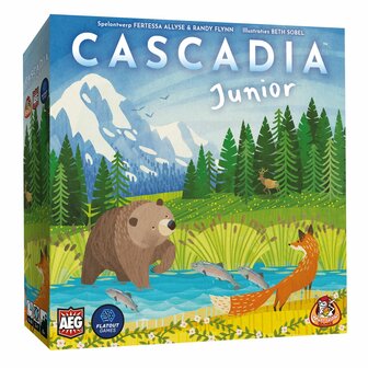 Cascadia Junior (NL) &ndash; Tegellegspel &ndash; White Goblin Games