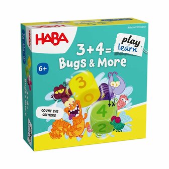 3+4= Bugs &amp; More (6+) &ndash; Rekenspel &ndash; HABA