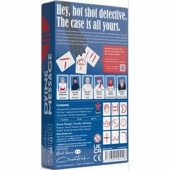 Dying Message &ndash; Deductiespel &ndash; Oink Games