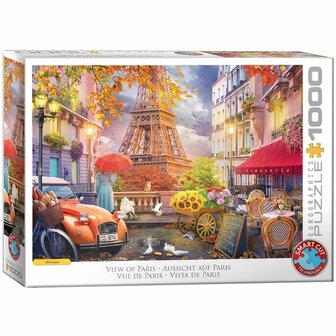 View Of Paris - Smart Cut Puzzel 1000 Stukjes &ndash; Puzzel &ndash; Eurographics