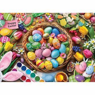 Easter Table - Smart Cut Puzzel 1000 Stukjes &ndash; Eurographics