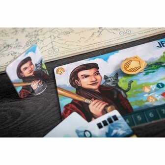 Sleeping Gods: Distant Skies (Nederlands) &ndash; Avontuurlijk Bordspel van Keep Exploring Games