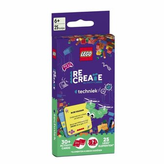 Lego Re Create Activity Cards: Techniek (6+) &ndash; Activiteitenkaarten &ndash; Standaard Uitgeverij