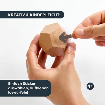 Surprise Yourself Dobbelsteen (4+) (DE/ENG) &ndash; Actiedobbelsteen &ndash; Terra Kids