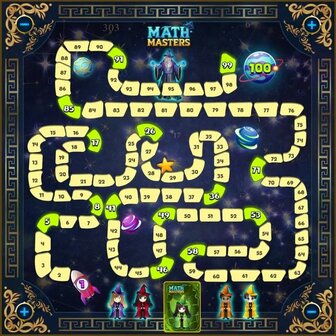 Math Masters &ndash; Educatief Bordspel &ndash; DutchGames BV