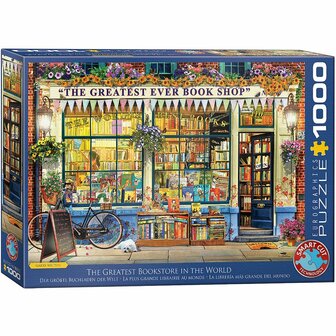 The Greatest Bookstore in the World - Puzzel (1000)