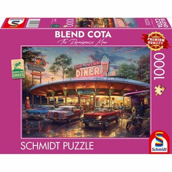American Diner (1000) &ndash; Blend Cota &ndash; Puzzel &ndash; Schmidt