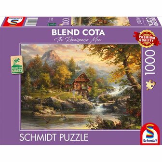 Zomerhuis (1000) &ndash; Blend Cota &ndash; Puzzel &ndash; Schmidt