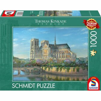 Notre Dame - Thomas Kinkade (1000) &ndash; Legpuzzel &ndash; Schmidt Spiele