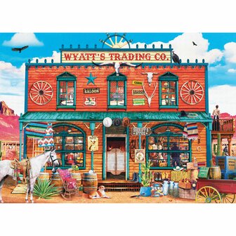 Western General Store - Smart Cut (1000) &ndash; Legpuzzel &ndash; Eurographics