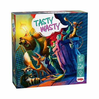 Tasty Wasty (8+) &ndash; Kaartspel/Dobbelspel &ndash; HABA