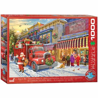 Mack Christmas &ndash; Smart Cut (1000) &ndash; Legpuzzel &ndash; Eurographics