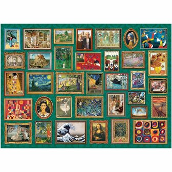 Modern Fine Art Masterpieces - Smart Cut (1000) &ndash; Legpuzzel &ndash; Eurographics