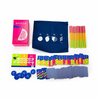 Tropichaos &ndash; Snel en chaotisch kaartspel met fruitsets &ndash; Oink Games