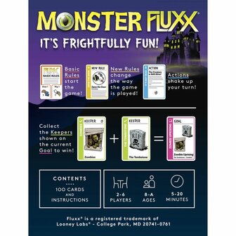 Monster Fluxx &ndash; kaartspel &ndash; Looney Labs