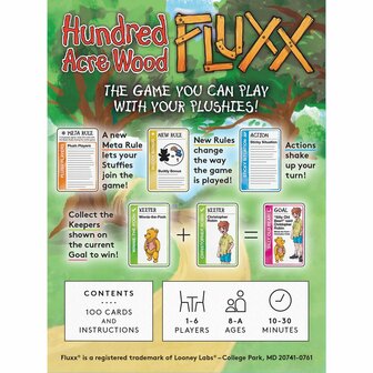 Hundred Acre Wood Fluxx &ndash; kaartspel &ndash; Looney Labs