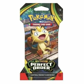 Pok&eacute;mon Mega Evolution Perfect Order Sleeved Booster &ndash; Trading Card Booster &ndash; The Pok&eacute;mon Company