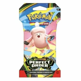 Pok&eacute;mon Mega Evolution Perfect Order Sleeved Booster &ndash; Trading Card Booster &ndash; The Pok&eacute;mon Company
