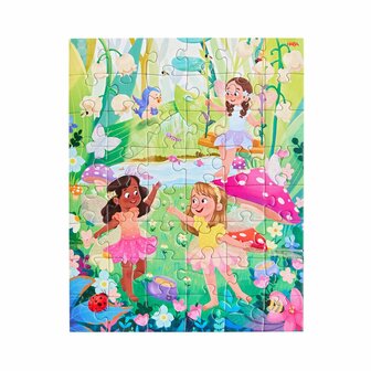 Magische Dromen: 3 Puzzels (4+) &ndash; Puzzelset met glitter &ndash; HABA