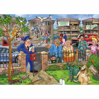 Wasgij Destiny 31 Levering aan Huis! &ndash; legpuzzel 1000 stukjes &ndash; Jumbo Games