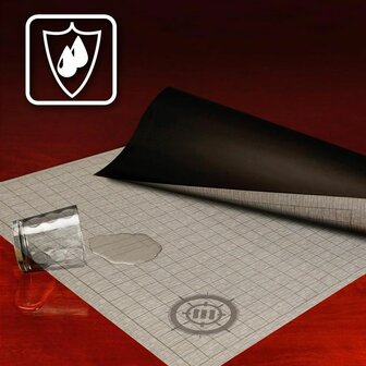 RPG Grid Mat (Stone) &ndash; RPG-speelmat &ndash; Enhance