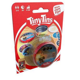 Tiny Tins: 1000 Bommen en Granaten &ndash; Compact dobbelspel &ndash; 999 Games
