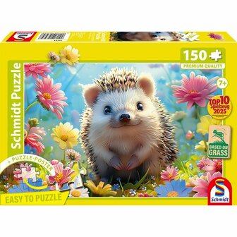 Egel (150) &ndash; Kinderpuzzel met poster &ndash; Schmidt Spiele