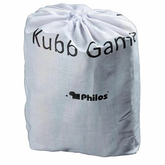 Kubb Game Berkenhout &ndash; Klassiek buitenspel met draagtas &ndash; Philos