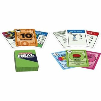 Monopoly Deal Nederlandse Versie &ndash; Snel kaartspel &ndash; Hasbro