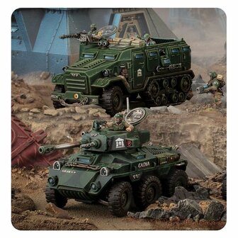 Warhammer 40,000 Armageddon: Astra Militarum Battalion &ndash; Miniatuurset &ndash; Games Workshop
