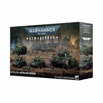Warhammer 40,000 Armageddon: Astra Militarum Battalion &ndash; Miniatuurset &ndash; Games Workshop